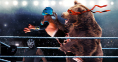 Grizzly Bear Shatters All Pro Wrestling Records After Identifying As Human