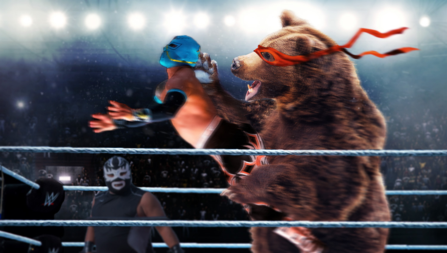 Grizzly Bear Shatters All Pro Wrestling Records After Identifying As Human
